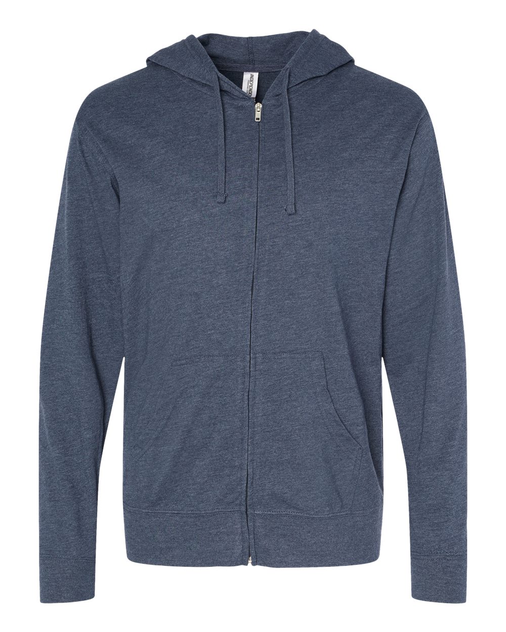 Lightweight Jersey Zip Hood